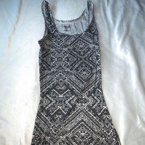 Aztec print tank top